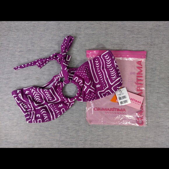 🎉 3/$20 Cia Maritima Bandeau Style Bikini Top - Picture 3 of 11